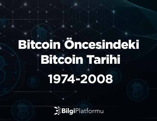 Bitcoin Öncesindeki Bitcoin Tarihi
