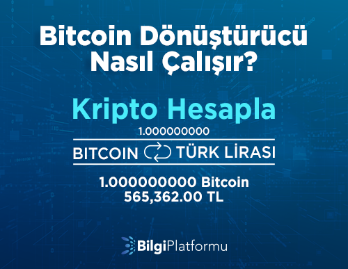 Bitcoin (BTC) Dönüştürücü: Türk Lirası / Bitcoin Hesaplama Araçları